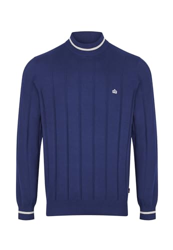 Merc Herren Milton Sweater Pullover, Dunkelblau, Large