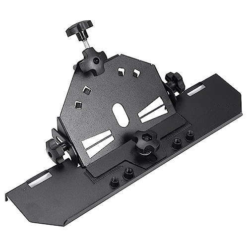 Uziqueif 45° Gehrungsschlitten Fliesen-Anfasmaschine, 45 Grad Manueller Fliesenschneider für Keramik Bodenfliesen Fliesen Winkelschleifer 115/125mm, für Effizientes Schneiden von Fliesen,Schwarz