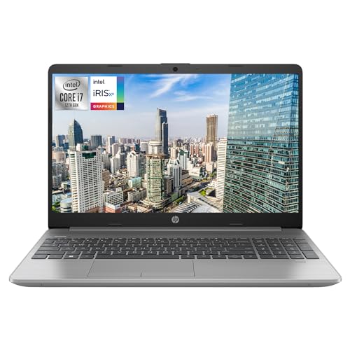 HP 250 G9 Laptop, 15,6" FHD Display, Intel Core i7-1255U, 32 GB DDR4 RAM, 1 TB PCIe SSD, Intel Iris Xe Graphics, QWERTZ Tastatur, Windows 11 Home, Silber