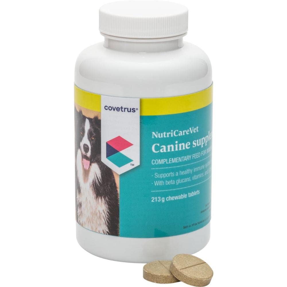 Covetrus NutriCareVet Immununterstützung zur Unterstützung des Immunsystems von Hunden - 85 Kautabletten