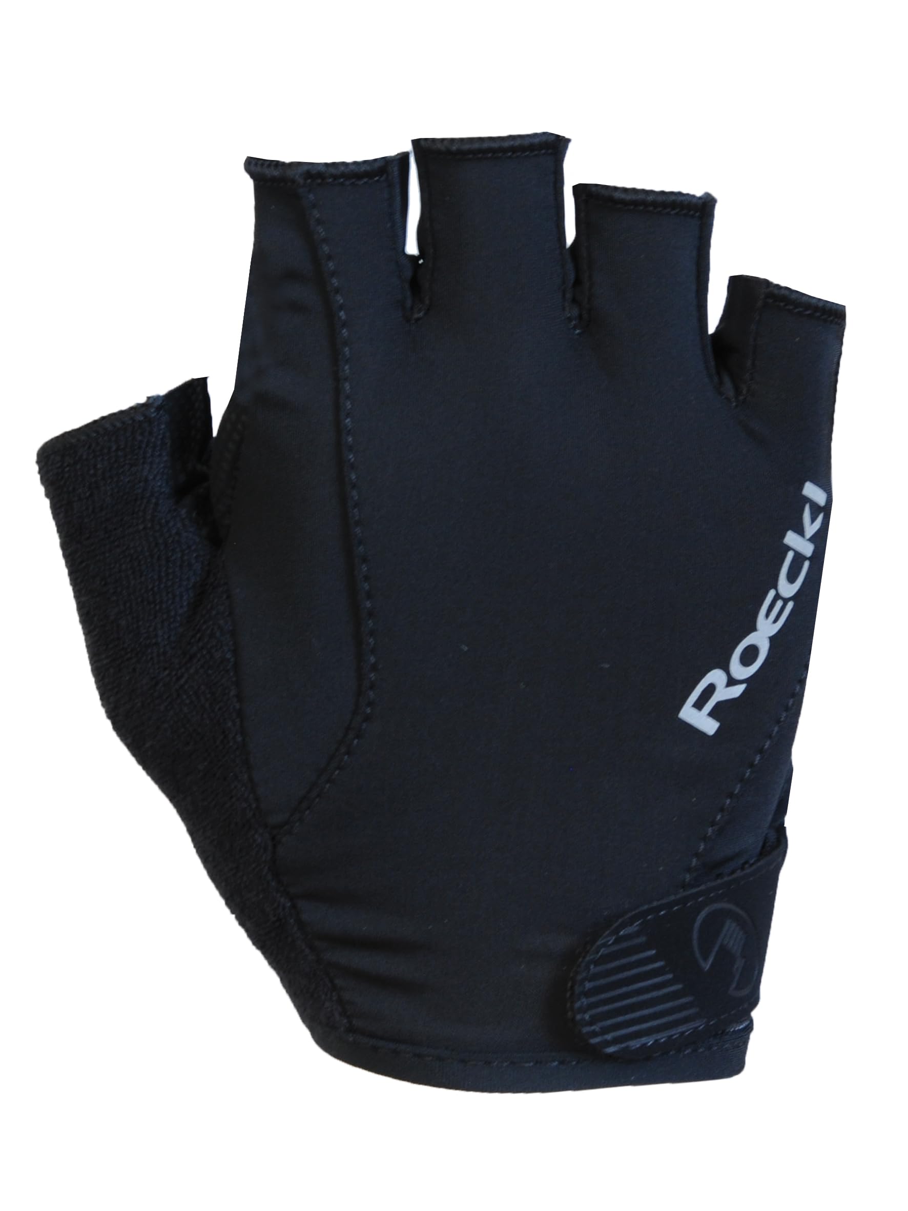 Roeckl Sports Fahrradhandschuh Basel, Performance Unisex Fingerhandschuh, Schwarz 11.0