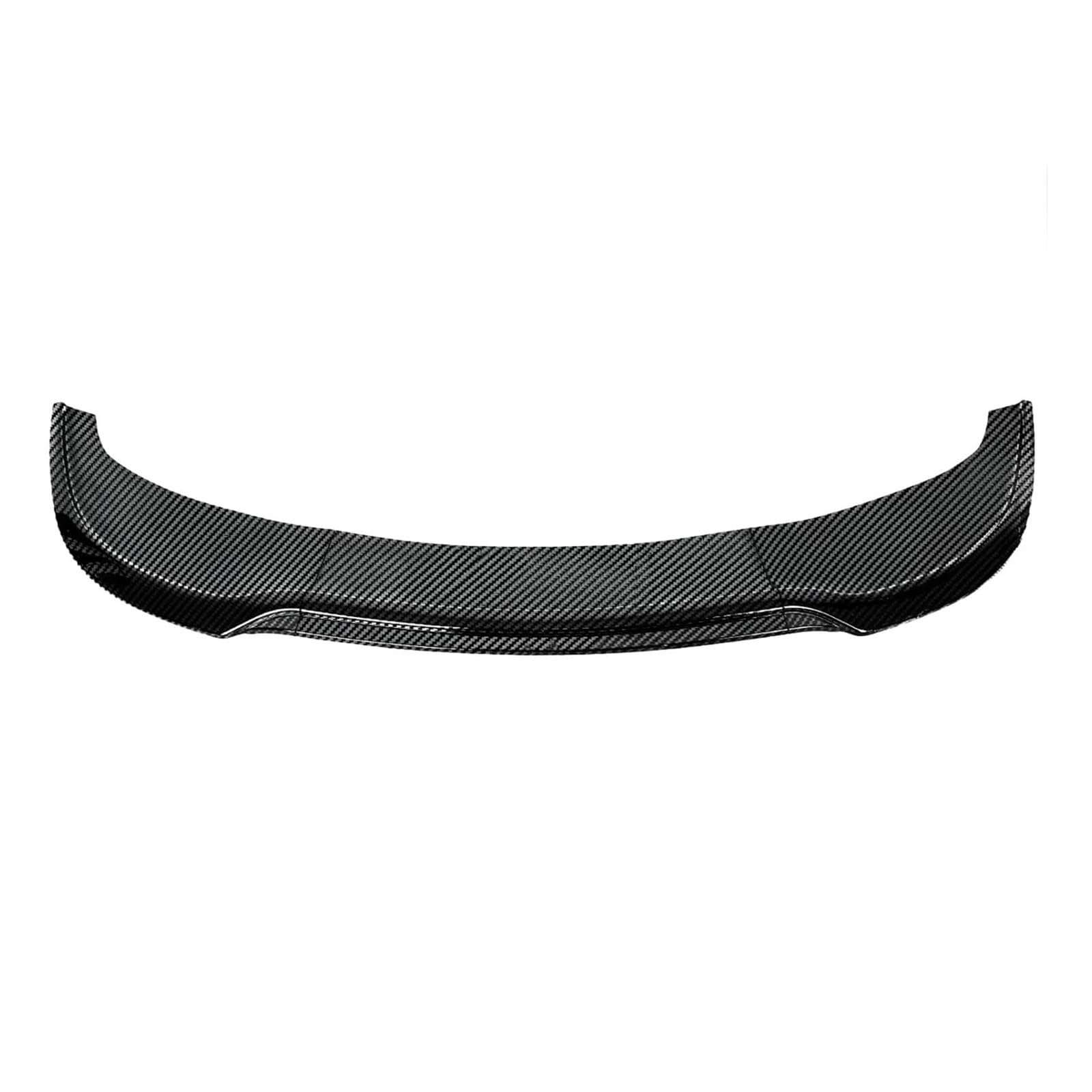 Splitter 3-teiliges Auto-Frontspoiler-Lippensplitter-Spoiler-Bodykit Aus Kohlefaser Für Chrysler 300 CS Für SRT 2015-2023, Glänzend Schwarz Frontlippe(Kohlefaser-Stil)