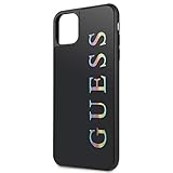 Guess GUHCN65LGMLBK Schutzhülle für Apple iPhone 11 Pro Max PC+TPU, Einheitsgröße, Schwarz