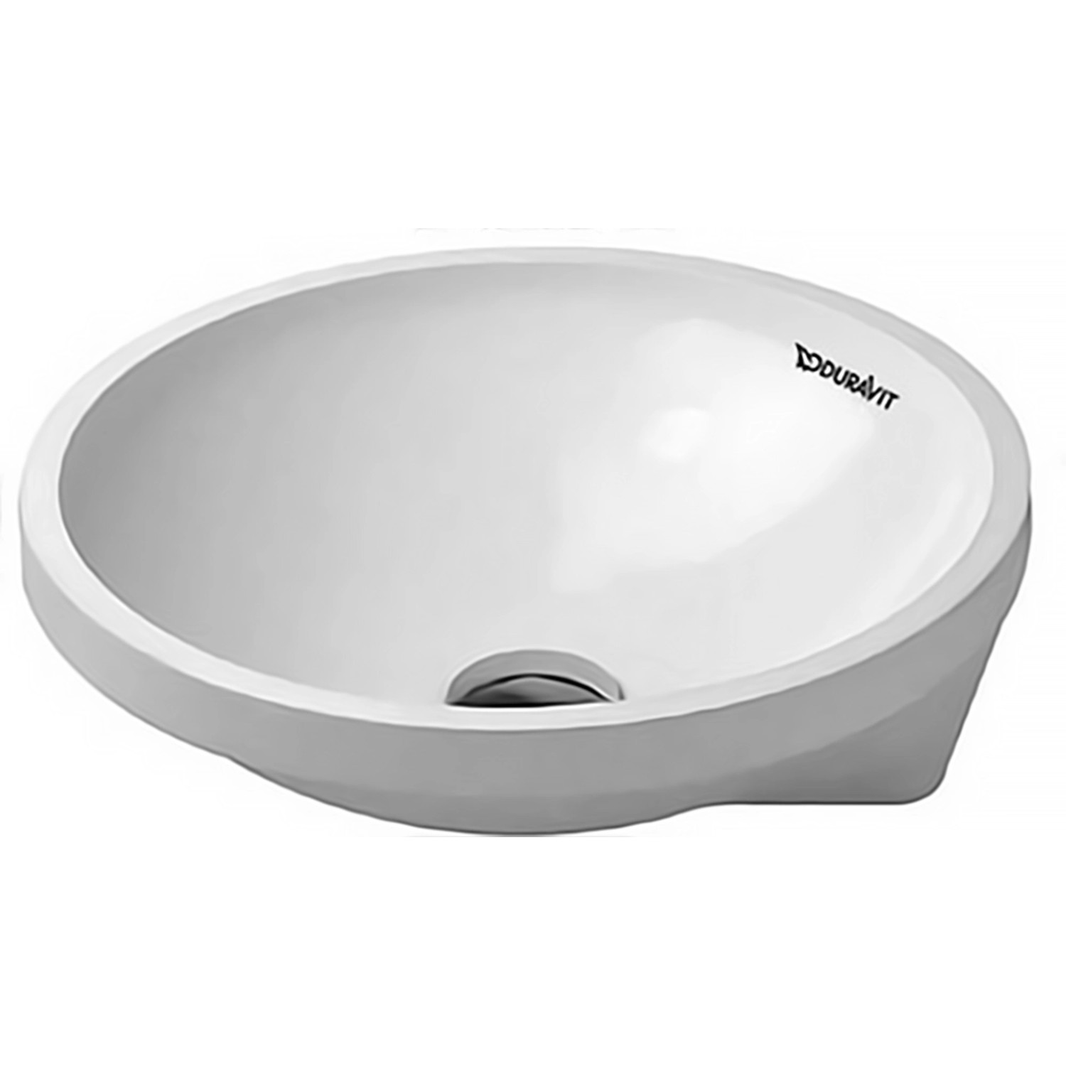 Duravit Einbauwaschbecken Architec 43 cm Weiß mit Waschtisch