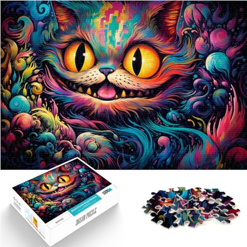 Puzzle für die Katze Alice, 1000 Teile für Erwachsene, Holzpuzzle für anspruchsvolles Puzzlespiel und Familienspiel, 1000 Teile (50 x 75 cm)