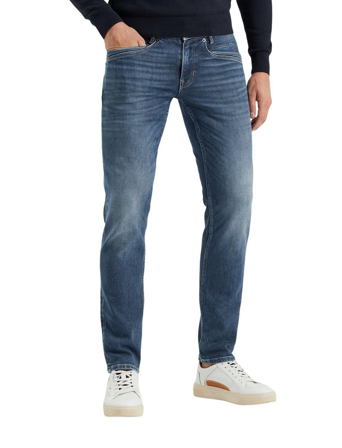 PME Legend Herren Jeans SKYRAK Regular Fit horizon mid blue blau - 33/32