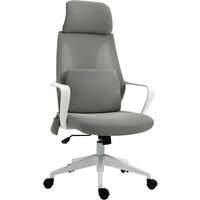 Vinsetto Massagesessel Chefsessel mit Massagefunktion, höhenverstellbarer Drehstuhl, ergonomischer Gamingstuhl, Bürostuhl massage, Nylon, Blau, 62 x 60 x 113-123 cm