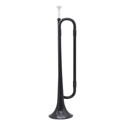 Trompete BB. Abs Kunststoff Junge Pioniere Bugle Anruf Student Horn Kid Anfänger Für Messing Musical Instrument Performance (Color : Black)