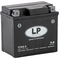 Landport Sla Ytx5-3 Motorradbatterie, 12 V 4 Ah