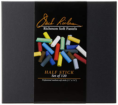 Jack Richeson Signature Pastellkreide, rund, Sortiert, 120 Stück