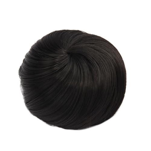 Haarteile Haarknoten Synthetische Haarverlängerung mit künstlichem Dutt for Anklipsen, Donut-Kordelzug, Chignon-Haarteil, Hochsteckfrisur, Haarteil, Pferdeschwanz for Frauen Brötchen Haare(Natural Bla