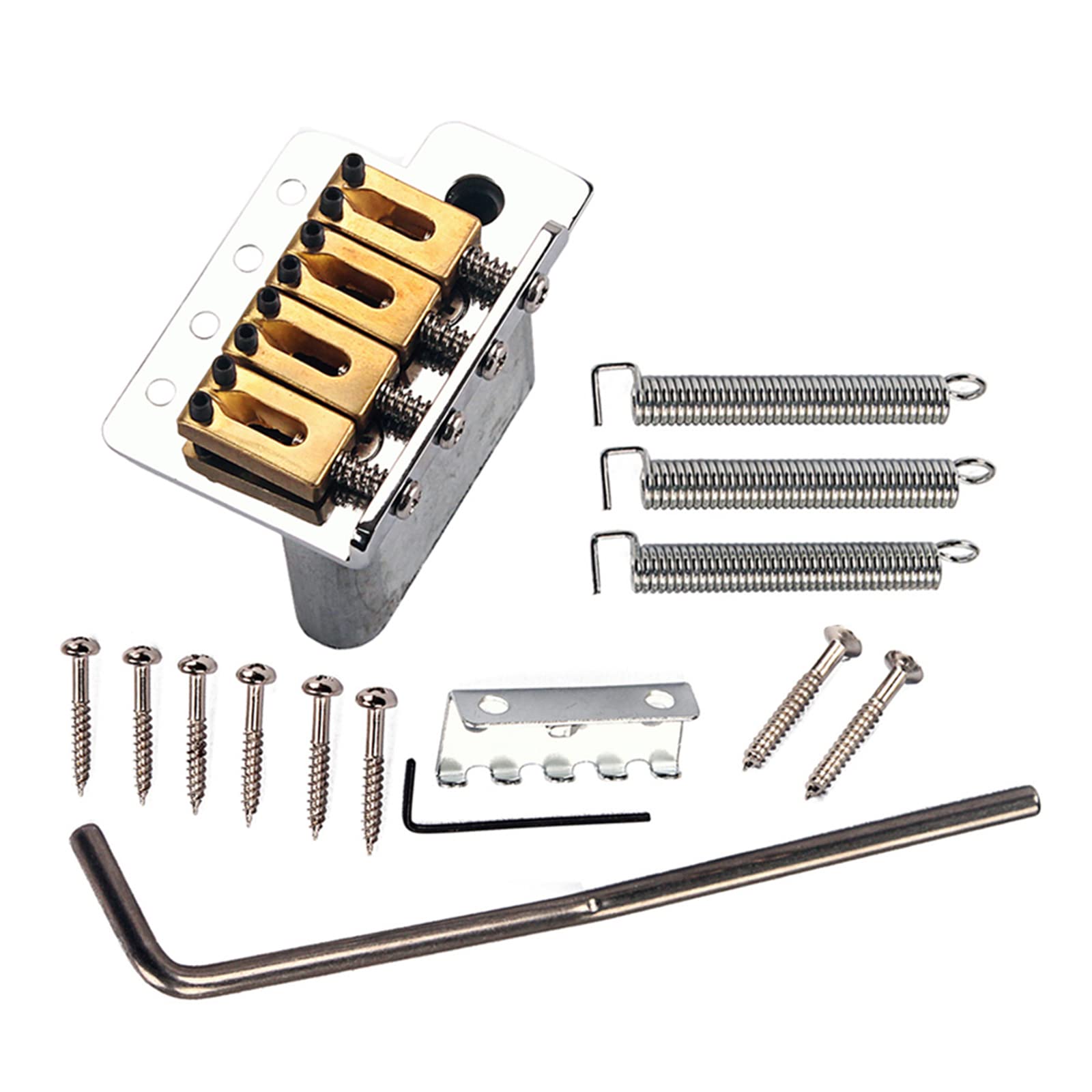 Gitarre Tremolo 4-Saiten Box Gitarre Tremolo Bridge Set E-Gitarre Tremolo Bridge für Box Gitarre