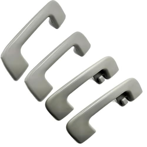 VLZUNO for Corolla, 2014-2017 Levin Yaris Vios14-18, RAV4, Highlander Innendach-Sicherheitsgriff Deckenarmlehne Handlauf Dachziehgriff Haltegriff für Autodach(A Set of 4pcs Grey)