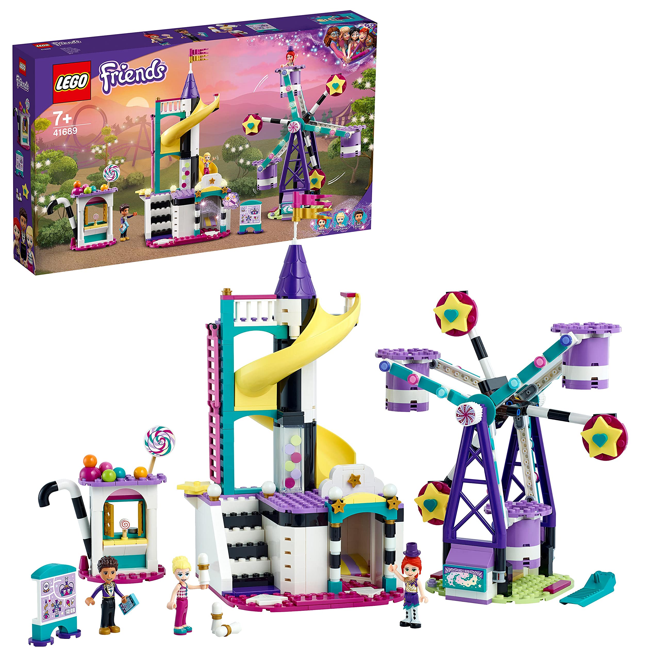 LEGO 41689 Friends Magisches Riesenrad mit Rutsche