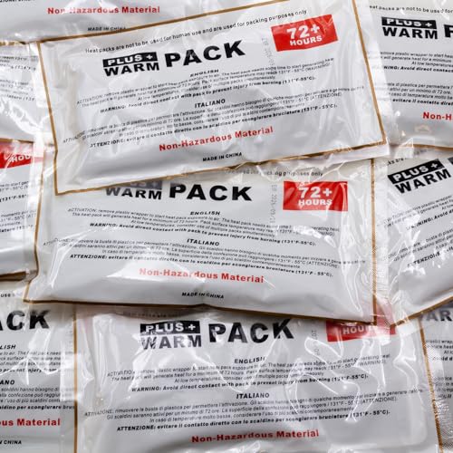 Terra Discount Aqua Pack 72 Stunden - Heat Pack für den Versand von Tieren und Pflanzen - Universalwärmer Wärmekissen (100 Stück)