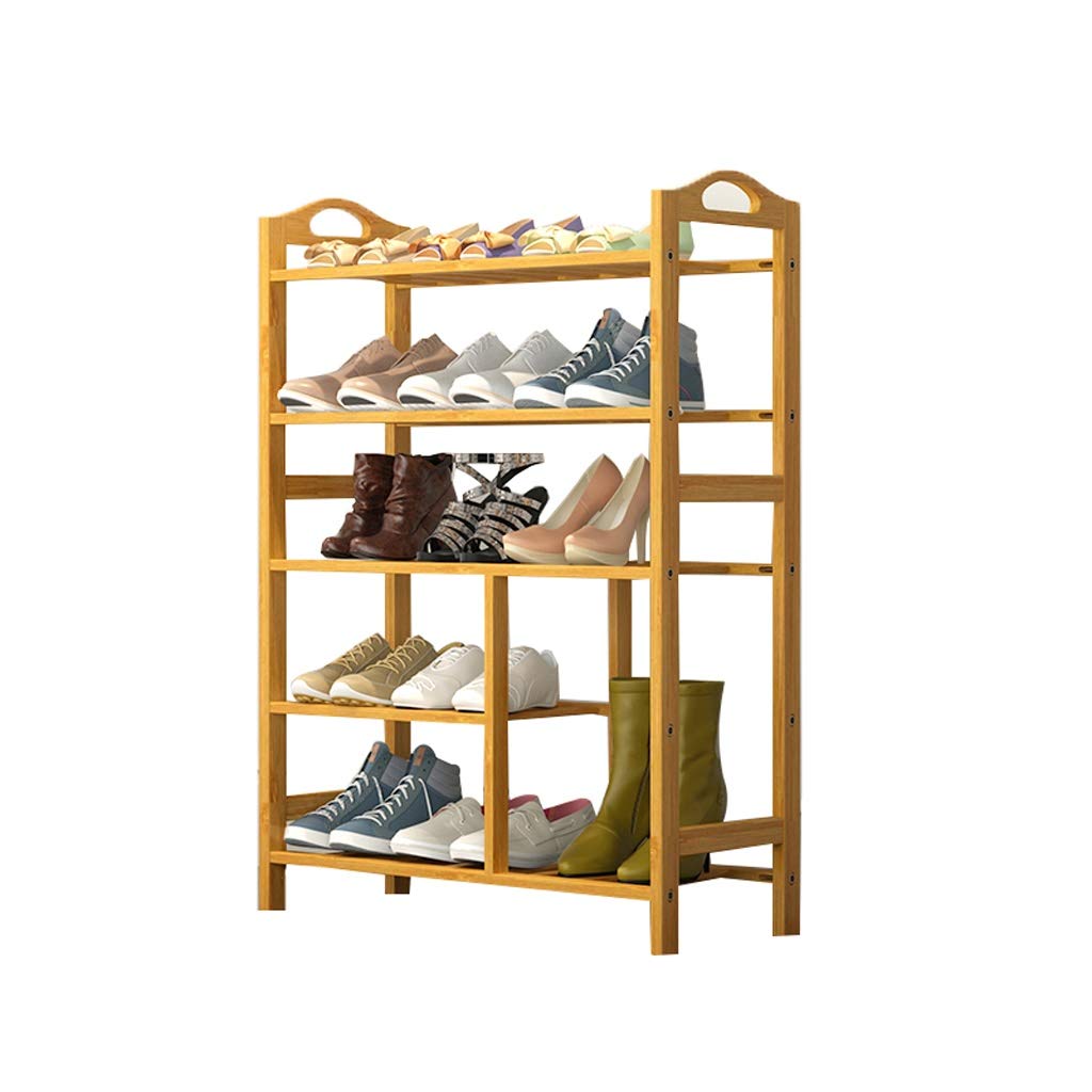 YIHANSS Schuhregal, preiswertes Zuhause, einfache Tür für Studentenwohnheim, Kleiner Schuhschrank, Aufbewahrung aus Massivholz (70 x 26 x 68 cm)