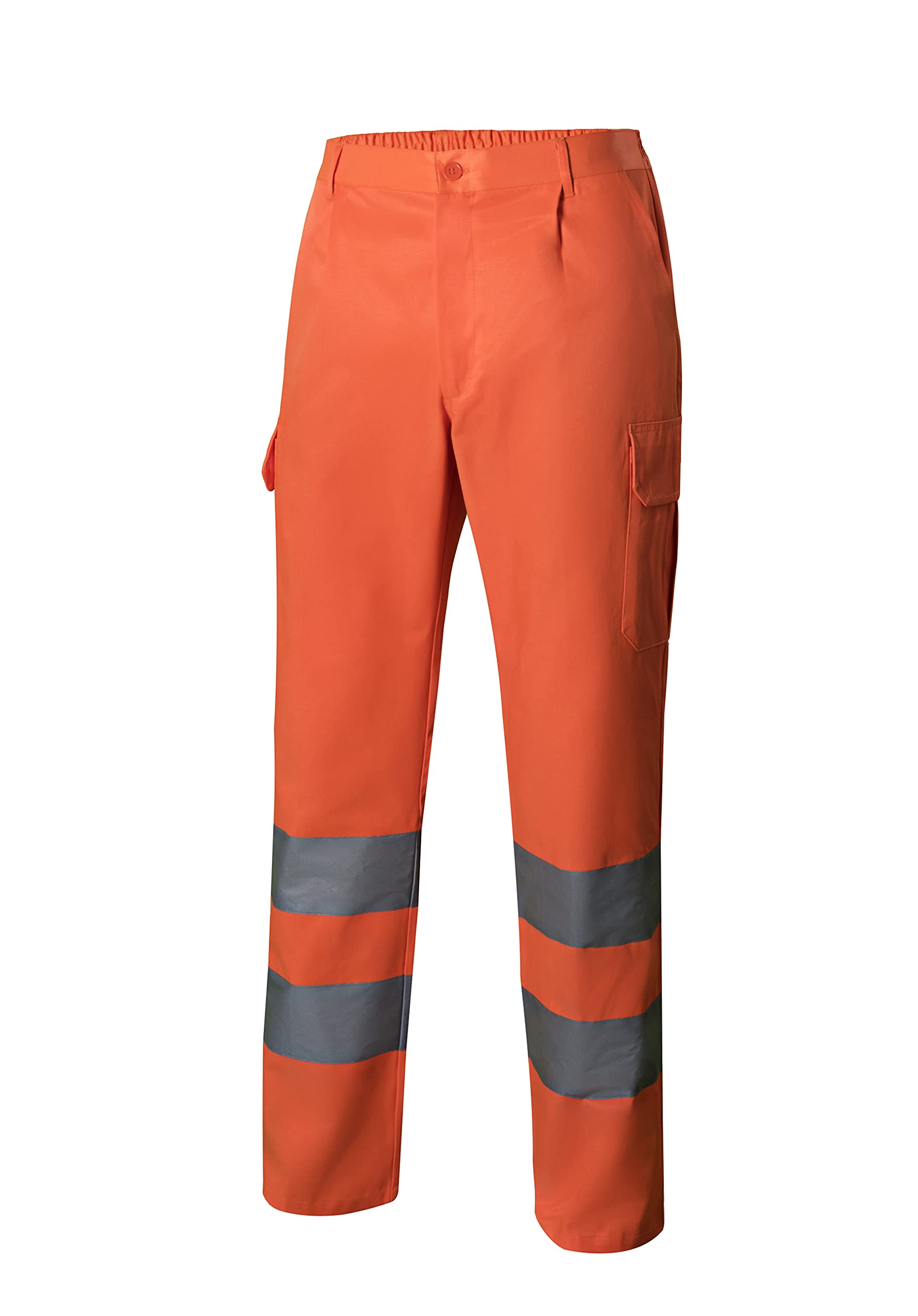 Velilla 303006 19 - NARANJA FLUOR 3XL Hose, hohe Sichtbarkeit, Neonorange, Größe 3XL