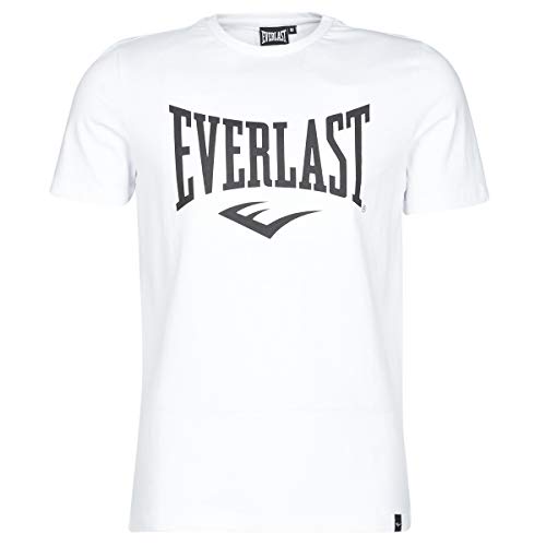 Everlast Herren Russel T-Shirt, Weiß, 2XL