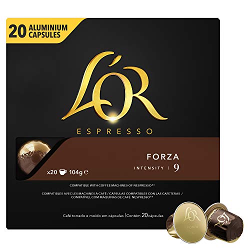 L'Or Espresso Forza - Aluminium - für 9 Kapseln