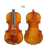 Standard Violine Violine Italienische Antike Nostalgische Violine Palisander/Ebenholz Zubehör(Rosewood 1/4)