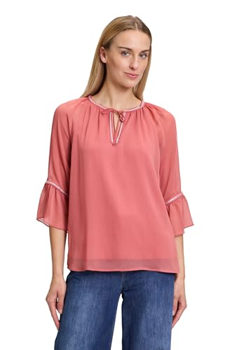 Cartoon Damen Casual-Bluse mit Flügelärmeln Dusty Cedar,46