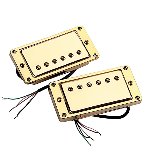 ZENGXUE Gitarren-Humbucker-Pickups Für Lp. E-Gitarren Mit Befestigungsschrauben Humbucker Tonabnehmer Set