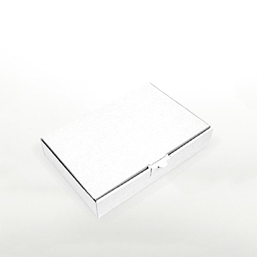 100 x Maxibriefkartons 240 x 160 x 45 mm Weiss - Marken-Qualität von OfficeKing®