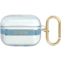 GUESS Cover Strap Blue, für AirPods Pro, GUAPHHTSB (GUAPHHTSB)