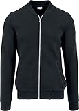 Urban Classics Herren Sweat Bomber Jacket Jacke, Schwarz, X-Large