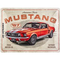 Nostalgic Art Retro Blechschild 30X40Cm, Motiv "Ford Mustang - Gt 196