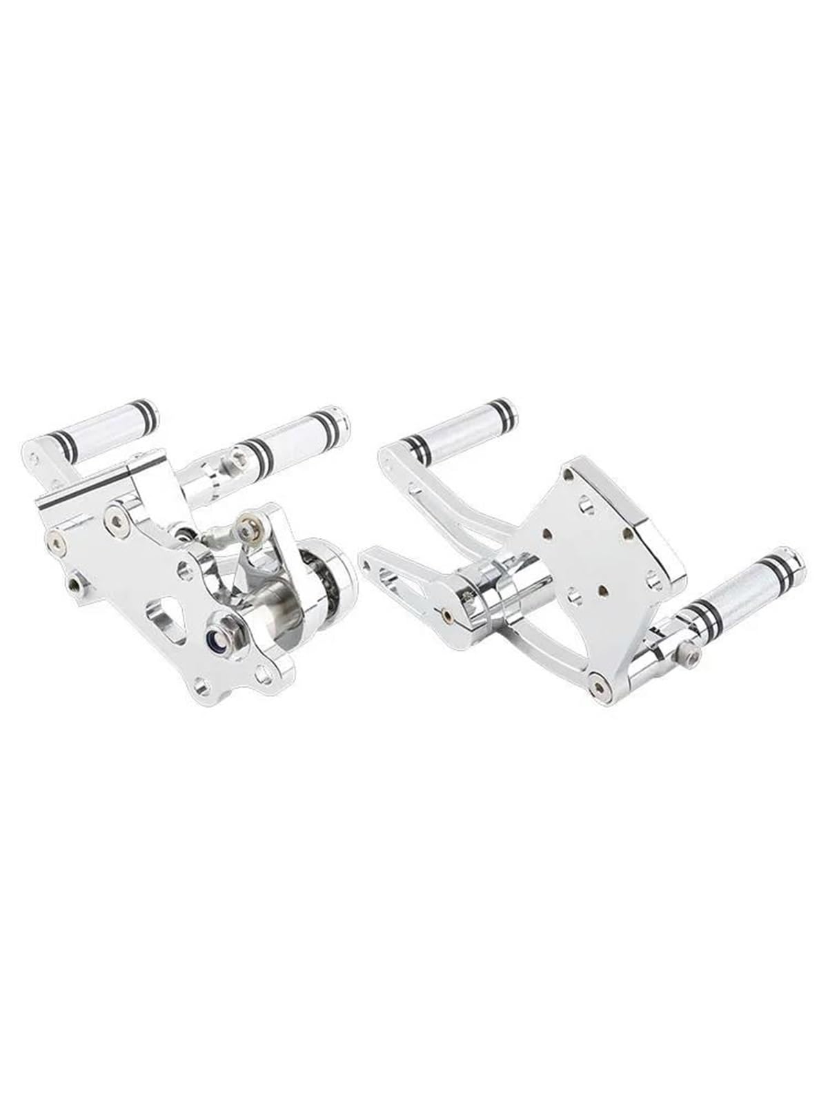 Motorrad Fußrasten Sets Für Harley Softail Standard FXST Heritage FLSTC Fatboy FLSTF Breakout FXSB 00-2017 Billet Aluminium Vorwärts Control Fuß Peg Kits Fußrasten(Type C)