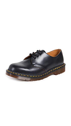 Dr. Martens Unisex-Erwachsene 1461 Vintage Quilon Derby, Schwarz (Black), 42