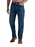 Wrangler Authentics Herren Klassische 5-Pocket-Relaxed Fit Jeans, Flex Dunkel, 40W / 30L