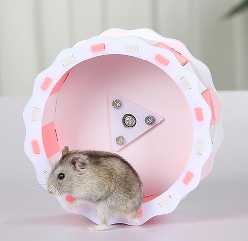 Hamsterrad,Kleintierspielzeug Laufrad Laufrad Hamster,Laufrad Hamster,Lautloses Hamsterrad,Hamsterrad Übungsrad Für Hamster,Für Chinchilla,Igel,Rennmäuse Und Andere Kleintiere