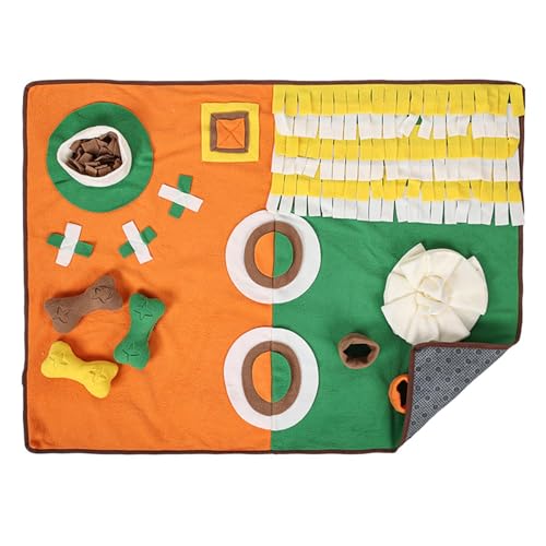 Schnüffelmatte Hund Slow Feeder Leckerli Pad Haustier Schnüffelspielzeug Pad Katze Leckmatte Welpentrainingspad Haustier Hunde Fütterungsbedarf Haustier Trainingsmatte Multifunktionale Haustier