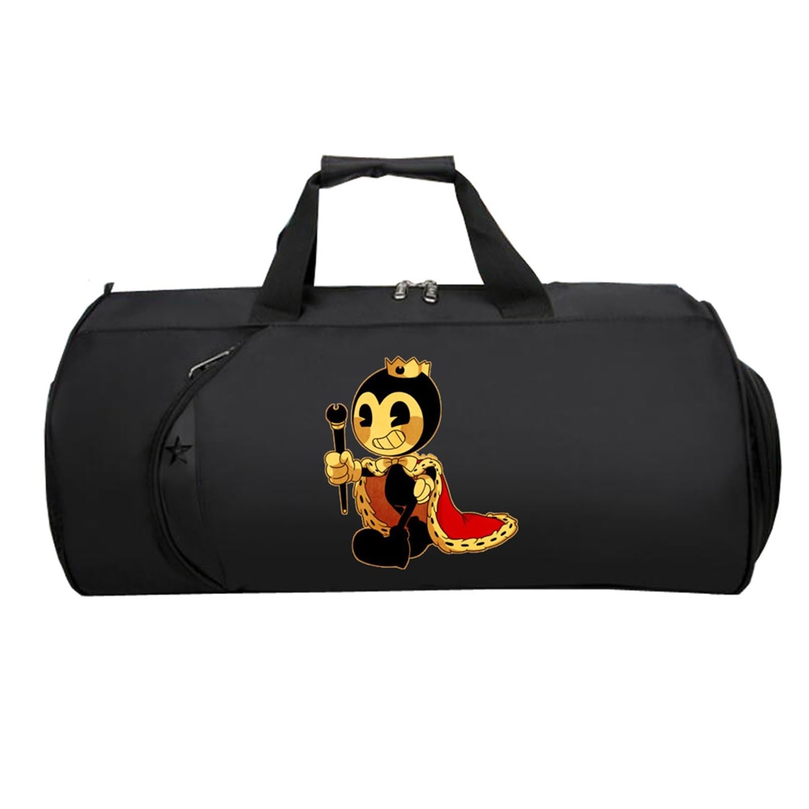 Cabin Bag Anime, Reisetasche Faltbar Kabinengepäck, Tote Bag füR Sport Reisen Gym Urlaub Flugzeug(Black 7)