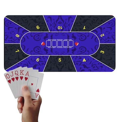 Pokertischdecke - casno-Tischdecke, Pokertischdecke | Holdem-Pokermatte 120 X 60 Cm, Kartentischdecken, Pokermatte Für Tisch, Tischunterlage Für Pokerpartys, Spendenaktionen, Themenpartys, Zusammenkü