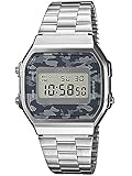 Casio Unisex-Uhren Digital Quarz One Size Silber/Grau Edelstahl 32001716