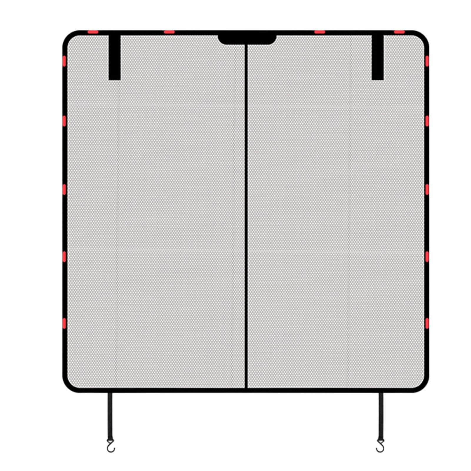 Auto Sonnenschutz, Innenraum Windschutzscheibe, Auto Mesh Sonnenschutz, Auto Living, Belüftung Mesh Trunk Heckklappenabdeckung, Atmungsaktive Fahrausrüstung, Markise Sonnenschutz Auto Camping Netz für