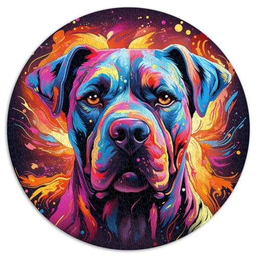 Puzzles für Cane Corso, 1000 Teile, für Erwachsene, 26,5 x 26,5 Zoll, Lernpuzzle für anspruchsvolle Puzzlespiele und Familienspiele