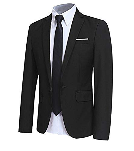 Allthemen Sakko Herren Slim Fit Sakko Modern Blazer Herren Anzugjacke für Business