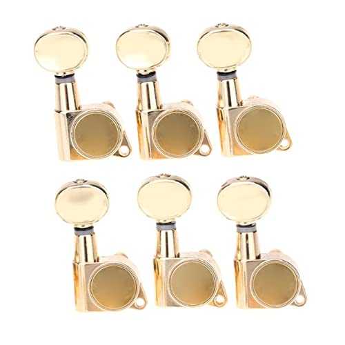 6-in-line Mini Oval Button Tuner Mechaniken Stimmwirbel Set Für ST/für For TL E-Gitarre Stimmgeräte Ersatzteile für gitarren