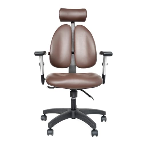 TBSZCM Chefsessel, Drehbarer, Verstellbarer Bürodrehstuhl mit Armlehnen, Lordosenstütze, Schreibtischstuhl, ergonomischer Stuhl, Chefsessel, Chefsessel, Liegestuhl, Lernstuhl, Home-Office-Stuhl,