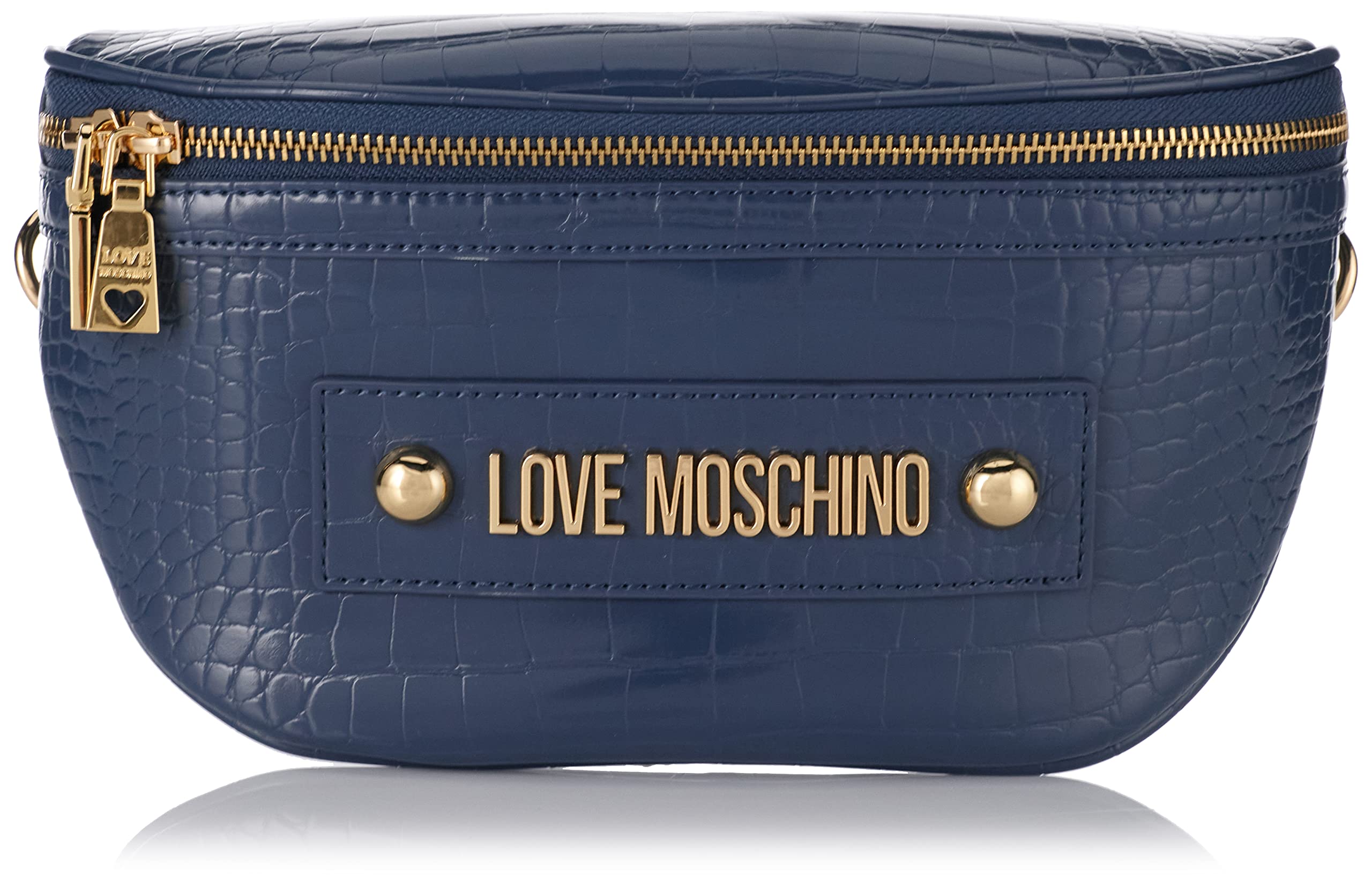 Love Moschino Damen Jc4430pp0fks0750 Umhängetasche, blau, Einheitsgröße