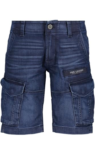 PME Legend Herren Nordrop Cargo Shorts Dark Night Blue 38