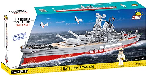 Cobi 4832 Battleship Yamato Executive Edition WW2 2684 Teile