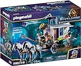 PLAYMOBIL Novelmore 70903 Violet Vale - Händlerkutsche, Spielzeug für Kinder ab 4 Jahren