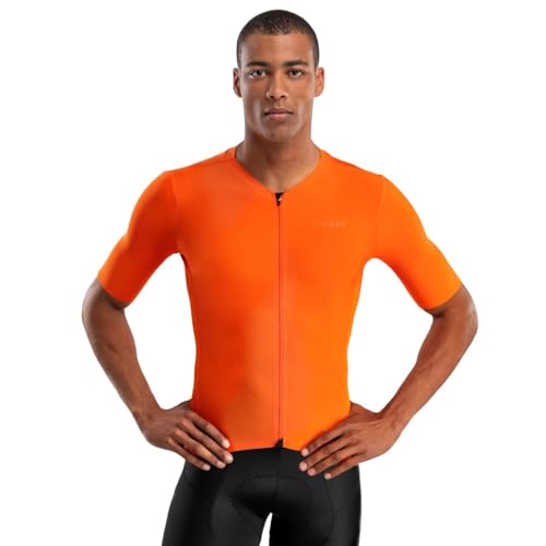 SIROKO - Radtrikot SRX PRO Altea - M - Leuchtendes Orange