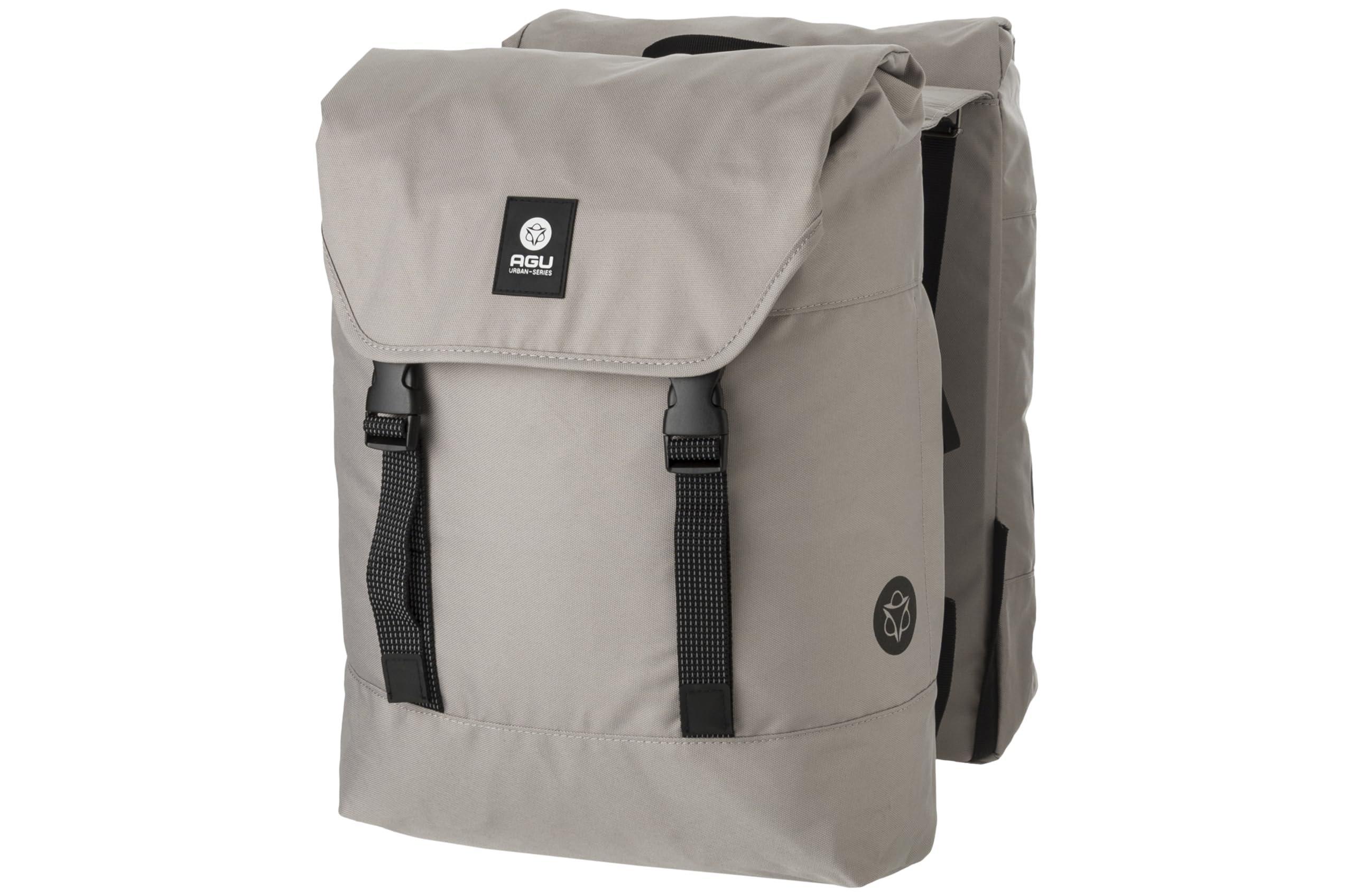 AGU DWR Doppelte Fahrradtasche Urban Elephant Grey 36L