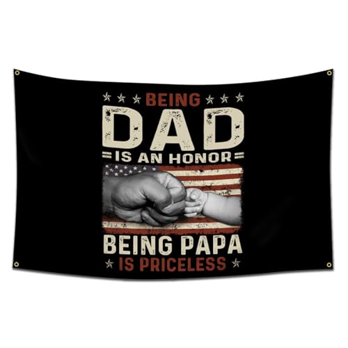 Flagge Father's Day, Waschbar Flagge, Flagge(Multicolor 6)